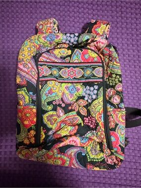 Vera Bradley Symphony in Hue Computer Backpack